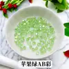 4mm Nuevo color AB cuentas de punta superior de dos puntas cuentas de cristal cuentas de diamante accesorios para joyería diy material de cuentas sueltas