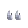 Pendientes de aro multicapa de moda europea y americana, nuevo temperamento, exagerados, de alto nivel, diseño de pendiente, pendientes de aro plateado