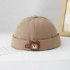 Gorro de terrateniente estilo chino Otoño Gorro de melón para niños Gorro de hip-hop de oso de dibujos animados Moda nueva y moderna Gorro para bebé