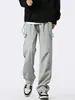 Pantalones Rectos Estilo Americano para Hombre de Verano para Exteriores a Prueba de Viento Impermeables Pantalones de Carga para Niños Pantalones Casuales de Seda de Hielo para Hombre