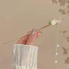 Best selling hairpin high-end feeling novo hairpin chinês hanfu cheongsam saia cara de cavalo com acessórios de cabelo pin antigo passo-a-passo atacado