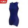 Traje de banho feminino de competição, peça única, com zíper, plus size, para mulheres ligeiramente cheinhas, que esconde a barriga, modelador, adequado para piscinas e fontes termais