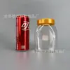 Venta al por mayor del fabricante Botellas para mascotas Frascos de plástico transparente Botellas de envasado para snacks de frutas secas Frascos de almacenamiento Frascos de regalo Cubos de plástico