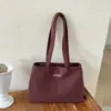 Bolsa Tote Xadrez Retrô para o Dia a Dia Feminina 2026 Nova Tendência Outono Lã Bolsa de Ombro Único Bolsa Saco de Grande Capacidade