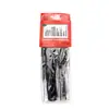 Explosões transfronteiriças de fábrica conjunto de pentes para cabeleireiro conjunto de dez peças pente para modelar pente de cauda fina salão de beleza corte de cabelo pente de plástico preto