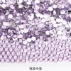 Diamantes de Resina al por Mayor, Diamantes Acrílicos, Diamantes Planos de Colores con Base Plateada, Diamantes para Uñas, Juguetes de Bricolaje, Fundas para Teléfonos Móviles, Accesorios para Joyería