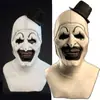 Película de Terror Thriller Americana Payaso Rompe-Almas Cos Disfraz de Payaso Blanco y Negro Performance de Escenario Halloween