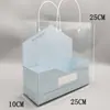 Día de la Madre Sobre Retro Chino Maleta de Postre Pastel Flores Caja de Postre Pastel Festivo Horneado Caja Transparente