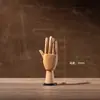 Tienda de Ropa Accesorios para Maniquí de Mano Exhibición de Ventana Exhibidor de Madera Maciza Antigua de Gama Alta Modelo de Mano Protésica Mano Articulada