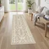 Decoración del Hogar de Estilo Persa Más Vendida Transfronteriza, Alfombra para Pasillo Resistente a Manchas, Felpudo para Cocina Resistente al Desgaste y de Fácil Cuidado