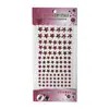 Adesivo de Diamante 6mm Adesivo Facial de Acrílico Diamante Crianças DIY Diamante Colorido Adesivo Decorativo para Carro Patch de Gema de Cristal