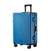Maleta de Viaje de 24 pulgadas Maleta Grande Capacidad Ruedas Universales Marco de Aluminio Cerradura de Combinación Maleta con Logo Personalizado OEM