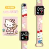 Nuevo Reloj Digital Electrónico LED con Estampado de Dibujos Animados, Reloj de Moda con Personalidad para Estudiantes de Primaria y Secundaria