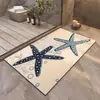 Alfombrilla de baño de alta gama en estilo wabi-sabi japonés, absorbente de agua y antideslizante, resistente a la suciedad y duradera, alfombrilla de suelo de tierra de diatomeas