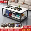 Mesa de té para sala de estar, uso doméstico, mesa de té kung fu simple estilo chino, mesa de té para oficina, mesa de preparación de té automática de tamaño pequeño, todo en uno