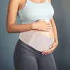 Novo Cinto Abdominal para Gestantes Especial para Gravidez Pré-Natal Ajustável Cinto Abdominal Quatro Estações Fino Algodão Puro Respirável Cinto Abdominal