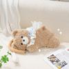 Bolsa de Tecido de Pelúcia para Pendurar Decoração de Sala de Estar Mesa de Jantar Mesa de Centro Bolsa de Tecido Fofa Bolsa de Armazenamento de Desenho Animado Porta-Lenços Porta-Lenços