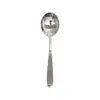 Acero Inoxidable 304 Columna Romana Patrón Vertical Cuchara para Comer Cuchara para Beber de Alto Valor Hotel Hogar Cuchara de Mango Corto Cuchara Redonda