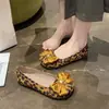 Zapatos planos para mujer 2026 primavera y otoño nuevos versátiles rojos hada gentiles retro mocasines de suela blanda
