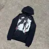 Moletom com Capuz Estilo Dark Gótico Y2K Harajuku Retrô Ins Outono e Inverno 2025 Lançamento Transfronteiriço Novo Unissex