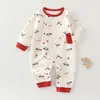 Mameluco para bebé para primavera y otoño, ropa para recién nacidos para niños y niñas, mameluco de algodón puro estilo otoño, pijama, atuendo de otoño para bebé