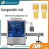 Máquina de Enchimento de Mel Personalizada Máquina de Enchimento de Tampas de Garrafas de Mel Tampa Mel Limão Suco de Mel Tamponamento Máquina de Enchimento Automática de Mel