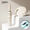 Paraguas plegable totalmente automático con un tacto de alta gama, adecuado tanto para uso soleado como lluvioso, sombrilla con revestimiento negro para protección UV