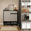 Zapatero, mueble de almacenamiento para la entrada del hogar, diseño de montaje en pared, nuevo modelo 2026, adecuado para entradas, pasillos y huecos de escalera, hecho de madera maciza