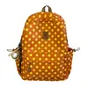 Mochila de Lunares Moderna y Versátil para Mujer, Informal, Ligera, Mochila Deportiva Sencilla, Bolsa de Gran Capacidad, Mochila Escolar para Estudiantes
