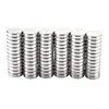 Imán Fuerte de Neodimio Hierro Boro N52 Diámetro Magnético Fuerte 3-30mm Imán Redondo Disco Magnético Fuerte Caja de Empaque Bolsa Imán