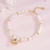 Tiro Real Caballo de Madera Mecedora Pulsera de Perlas de Agua Dulce para Mujer Plata de Ley S925 Nicho Elegante Gama Alta Esmalte Pulsera de Poni