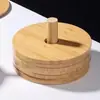 Bambu nanô bambu natural criativo espessado à prova d'água à prova de óleo antiderrapante almofada placa copo cozinha doméstica anti-escaldante caçarola