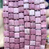 10mm Ágata de Cristal Jade Quadrado Feito à Mão com Contas Quadrado Plano Peça Cortada Acessórios para Joias Contas Soltas Atacado