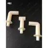 Barandilla Protectora de Tablero de Madera sin Tornillos Accesorios para Estanterías de Supermercado Protector de Bordes de Plástico con Cabeza de Enchufe Contenedor de Acero y Madera Tira Lateral de Acero Inoxidable