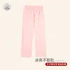 Calça Pijama de Veludo para Gestante Xiyue Novo Estilo Outono/Inverno 2026 Ajustável Plus Size Engrossada Quente Pós-parto Calça para Casa