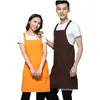 Avental para Mulheres com Impressão de Logotipo Personalizado, Moda para Casa Cozinha Catering Chá de Leite Hot Pot Restaurante Roupa de Trabalho Avental para Homens Sem