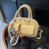 Bolso de gran capacidad para mujer, primavera y verano 2025, nuevo bolso Boston de alta gama, bolso bandolera para mujer, bolso de bolos.