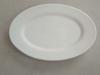 Suministros de Hotel Plato de Pescado de Porcelana Blanca Plato Cuadrado en Varios Tamaños en Stock