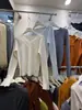 Suéter de Punto Shisanxing Otoño/Invierno Nuevo Estilo Coreano Encaje Suave Parche V-Neck para Mujer, Corte Ajustado y Camiseta Base Adelgazante