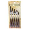 Set de Rasquetas para Pintura al Óleo, Set de 5 Piezas, Rasqueta para Pintura Gouache, Espátula de Acero Inoxidable para Paleta de Pintura Artística, Uso Especial