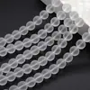 Contas Redondas de Cristal de Vidro Imitação de Jade 10mm Contas Soltas de Jade Contas para Pulseira Acessórios para Joias Artesanais DIY Atacado