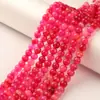 Cuentas de Ágata de Colores Pulsera DIY Hecha a Mano Collar Accesorios de Joyería Suministro de Puesto Callejero Cuentas Sueltas de Jade Al por Mayor