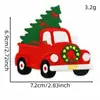 Nuevo Parche Bordado Navideño de Dibujos Animados Parche de Pingüino Oso Polar Parche Bordado por Computadora Accesorios para Ropa Parche Termoadhesivo