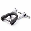 Acessórios para chaveiro em liga de zinco Fivela de ferradura tipo D Fivela de bagagem Anel de chaveiro de carro Acessórios de ferragens galvanizados atacado