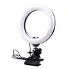Lámpara de Escritorio de Relleno Lámpara de Lectura Lámpara de Anillo de Luz para Transmisiones y Belleza Luz de Clip para Fotografía Luz Ajustable Atenuación Continua