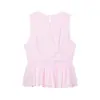 Artículo Popular de Venta Caliente en Aliexpress Artículo Transfronterizo Primavera 2026 Nuevo Top para Mujer con Adorno de Nudo Dobladillo Estilo Falda Corta 2828772