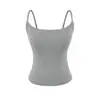 Camisola Refrescante de Verano 11 Colores 2026 Nuevo Estilo con Copas, Espalda Descubierta, Corte Ajustado, Favorecedor, Hermoso Top de Tirantes