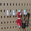 Tablero Perforado para Estudio en Casa Estantería de Pared sin Taladrar Organizador de Almacenamiento por Clasificación Portamarcadores Estante de Exhibición para Adornos