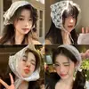 Pañuelo de Encaje Estilo Pastoral Francés para Mujer 2026 Nuevo Pañuelo Triangular Cinta para el Cabello Verano Delgada Cinta para el Cabello Cinta para el Cabello Tocado