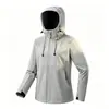 Chaqueta softshell exterior para otoño e invierno, unisex, a prueba de viento, adecuada para correr, senderismo, ciclismo y otros deportes, que proporciona calidez y cuenta con capucha.